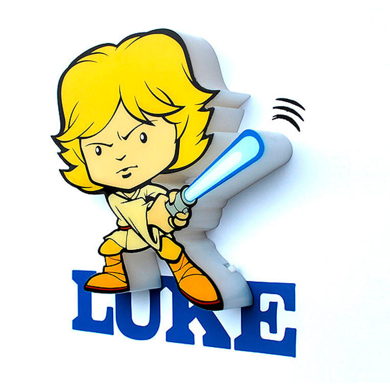 Lampara 3D Light FX mini Luke Skywalker Star Wars Frikytopia