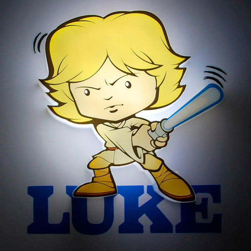 Lampara 3D Light FX Mini Luke Skywalker Star Wars