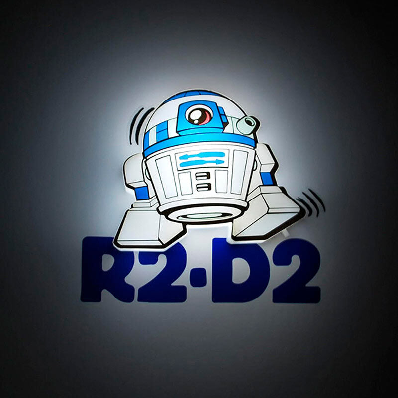 Lampara 3D Light FX mini R2-D2 Star Wars Frikytopia