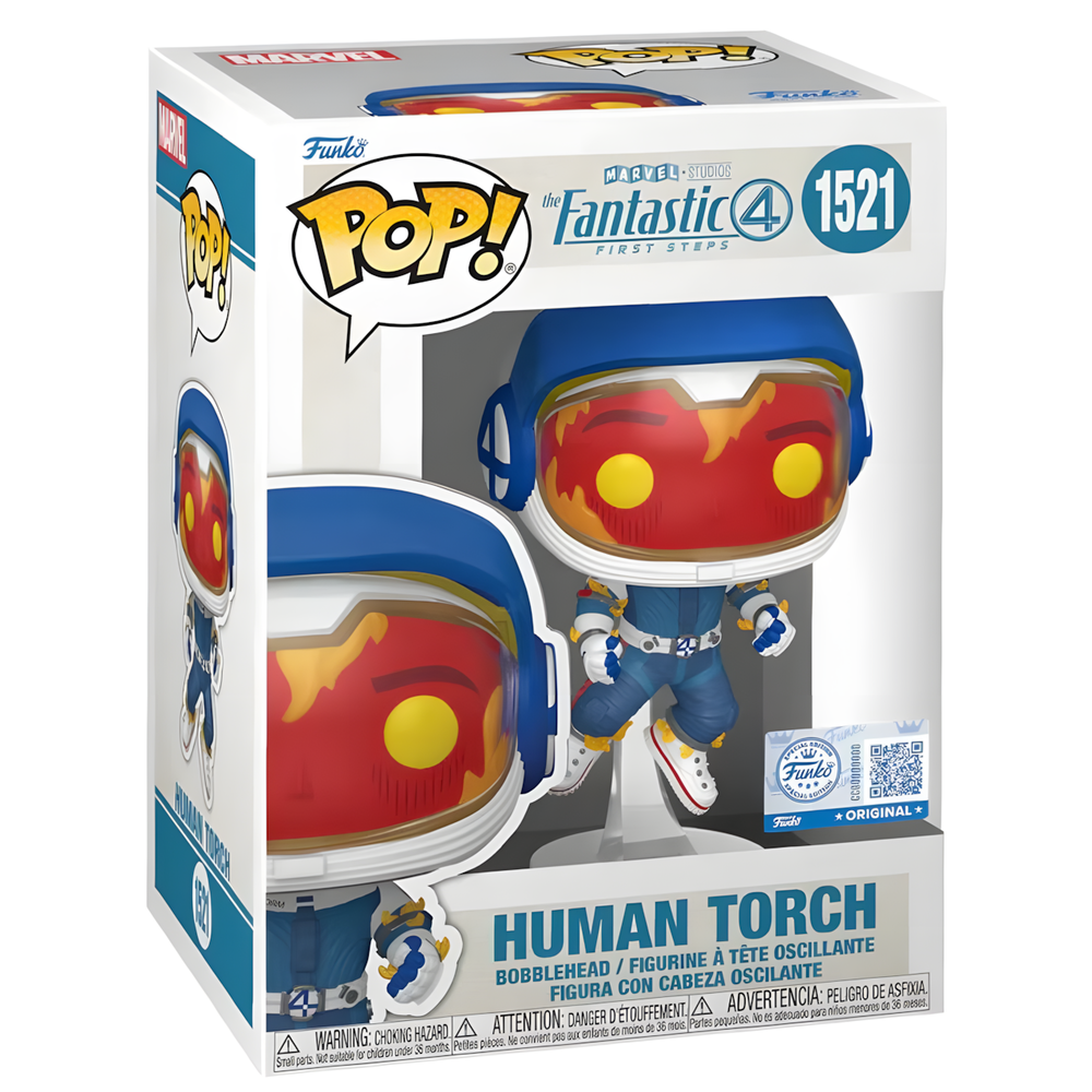 Funko Pop! Los 4 Fantasticos Antorcha Humana — MARVEL