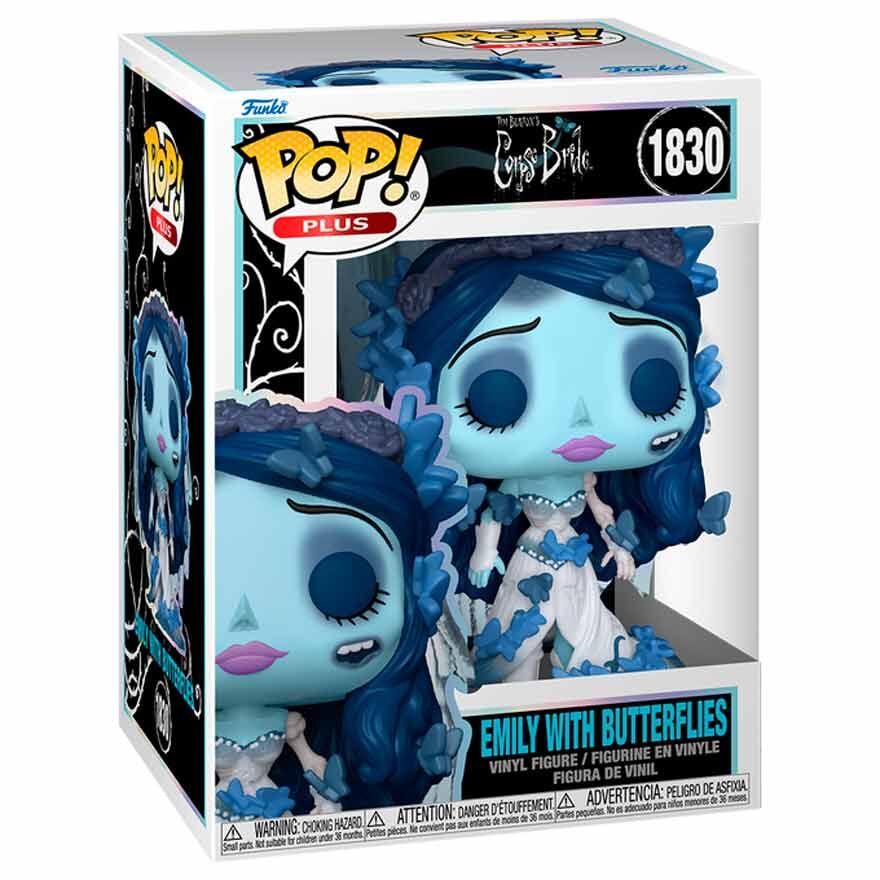 Figura POP Plus la Novia Cadaver Emily With Butterflies