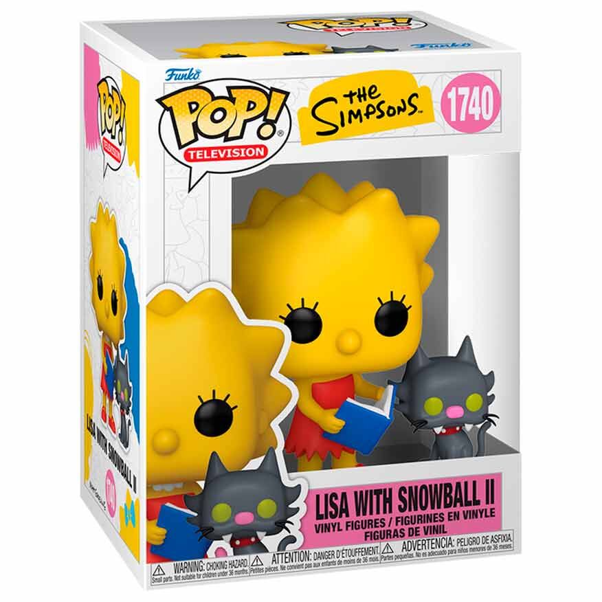 Figura POP los Simpsons Lisa With Snowball II