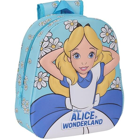 Mochila 3D Alicia en el Pais de las Maravillas Disney 33 cm