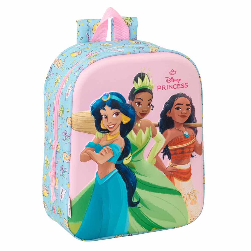 Mochila 3D Princesas Disney 27 cm