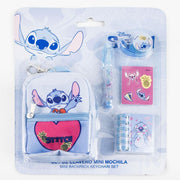 Set Papeleria Mini Mochila Stitch Disney