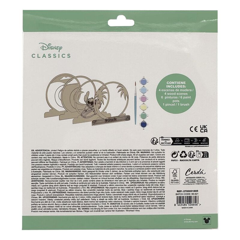 Figura Coloreable Stitch Disney