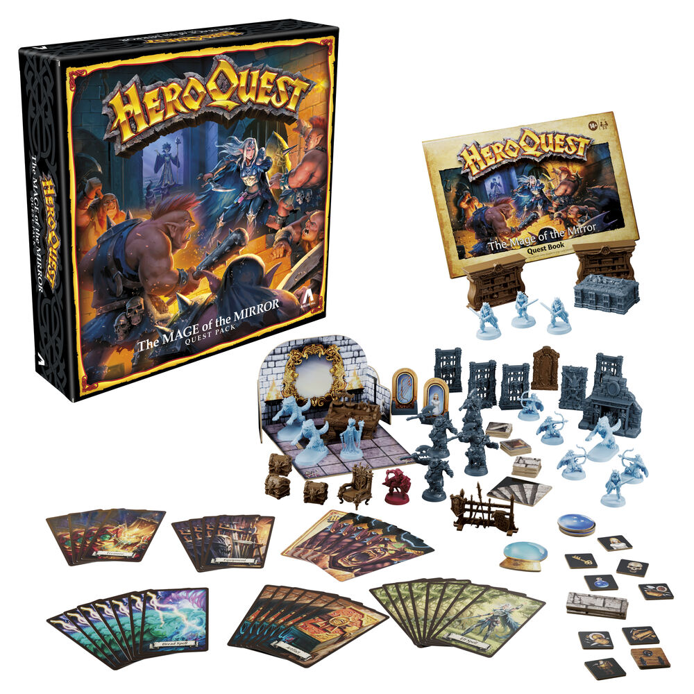 Expansion Juego de Mesa el Mago del Espejo Heroquest Ingles