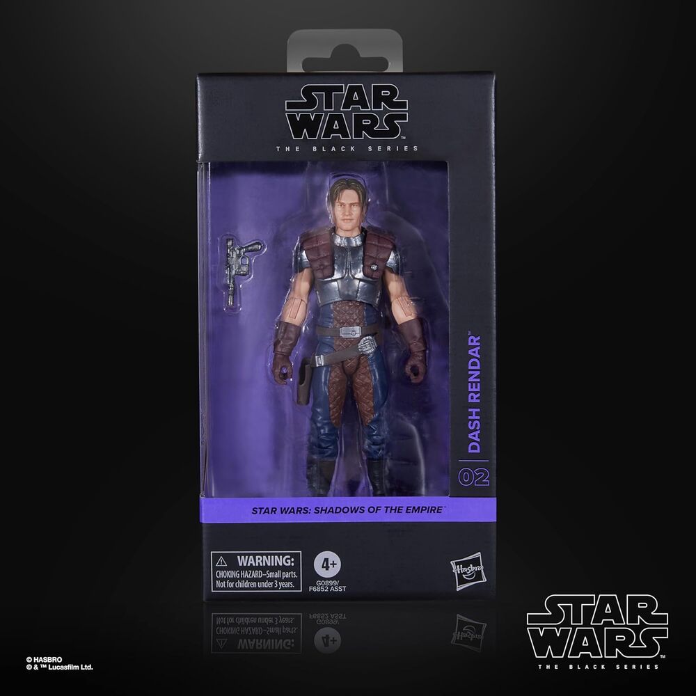 Figura Dash Rendar Sombras del Imperio Star Wars 15 cm