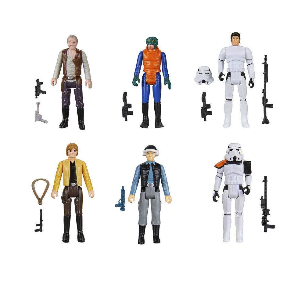 Set 6 Figuras Star Wars 9,5 cm