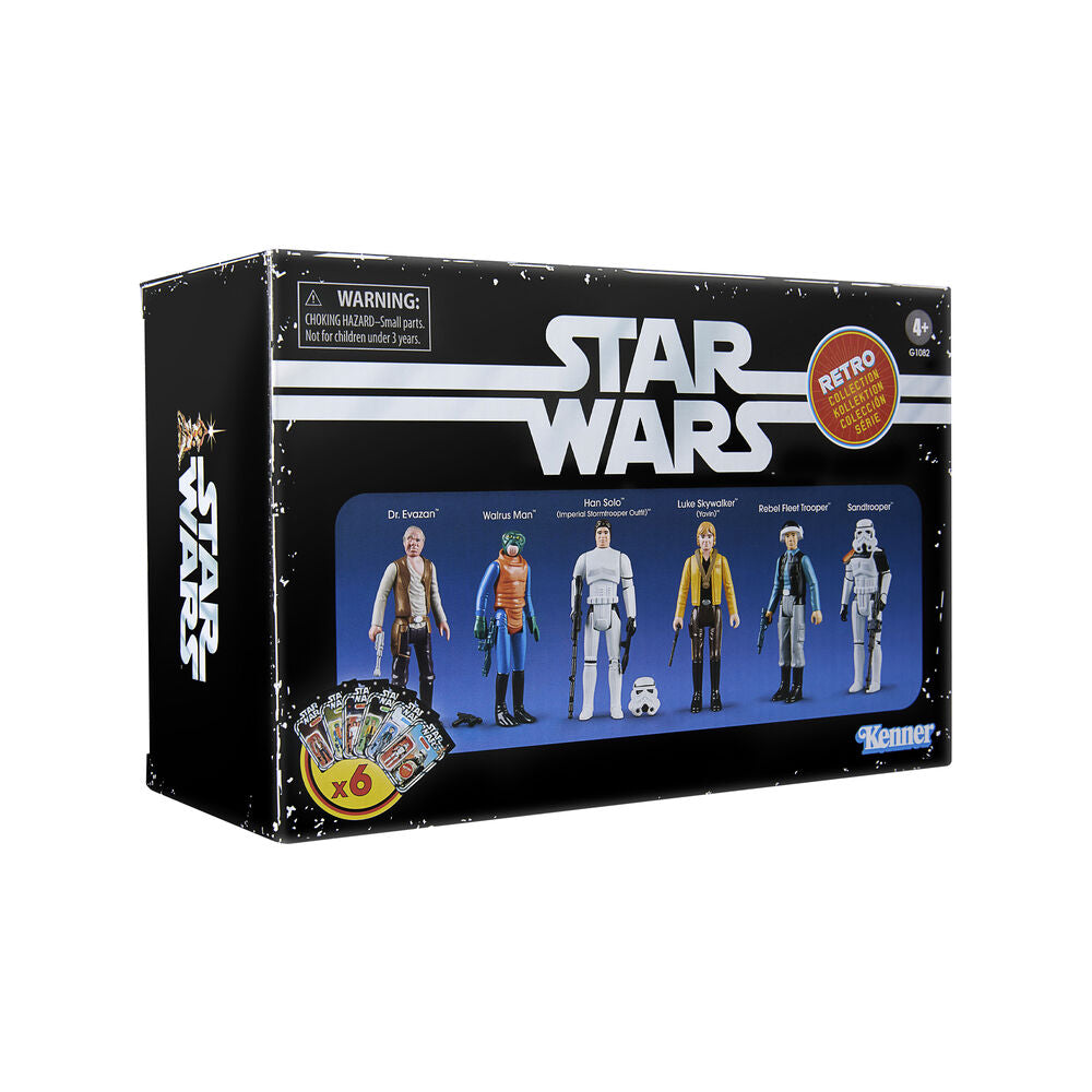 Set 6 Figuras Star Wars 9,5 cm