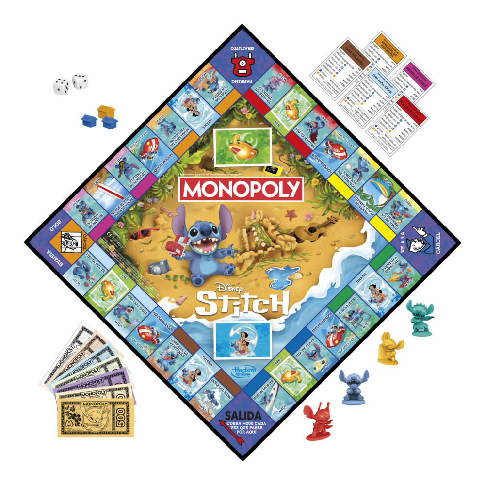 Juego Monopoly Stitch Disney