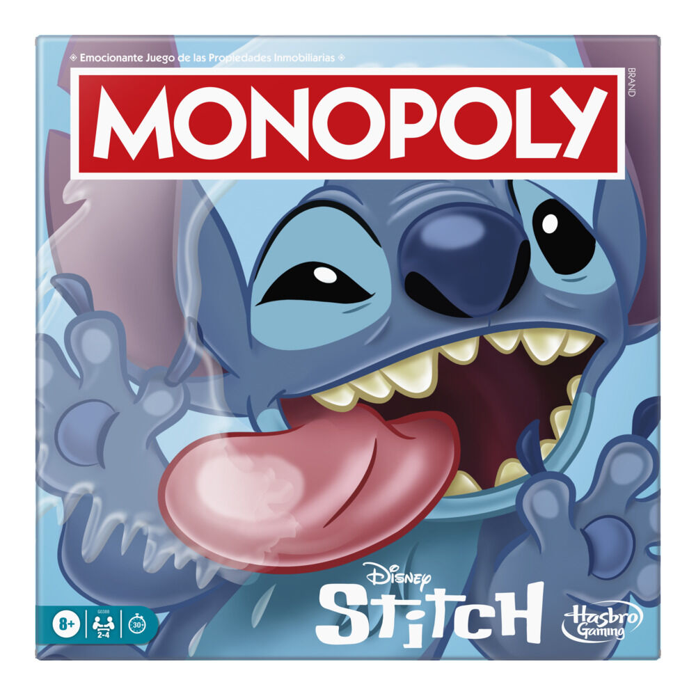 Juego Monopoly Stitch Disney Frikytopia