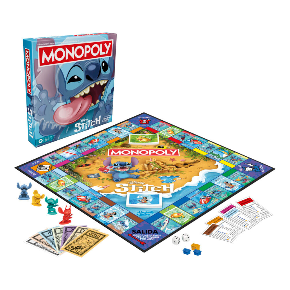 Juego Monopoly Stitch Disney