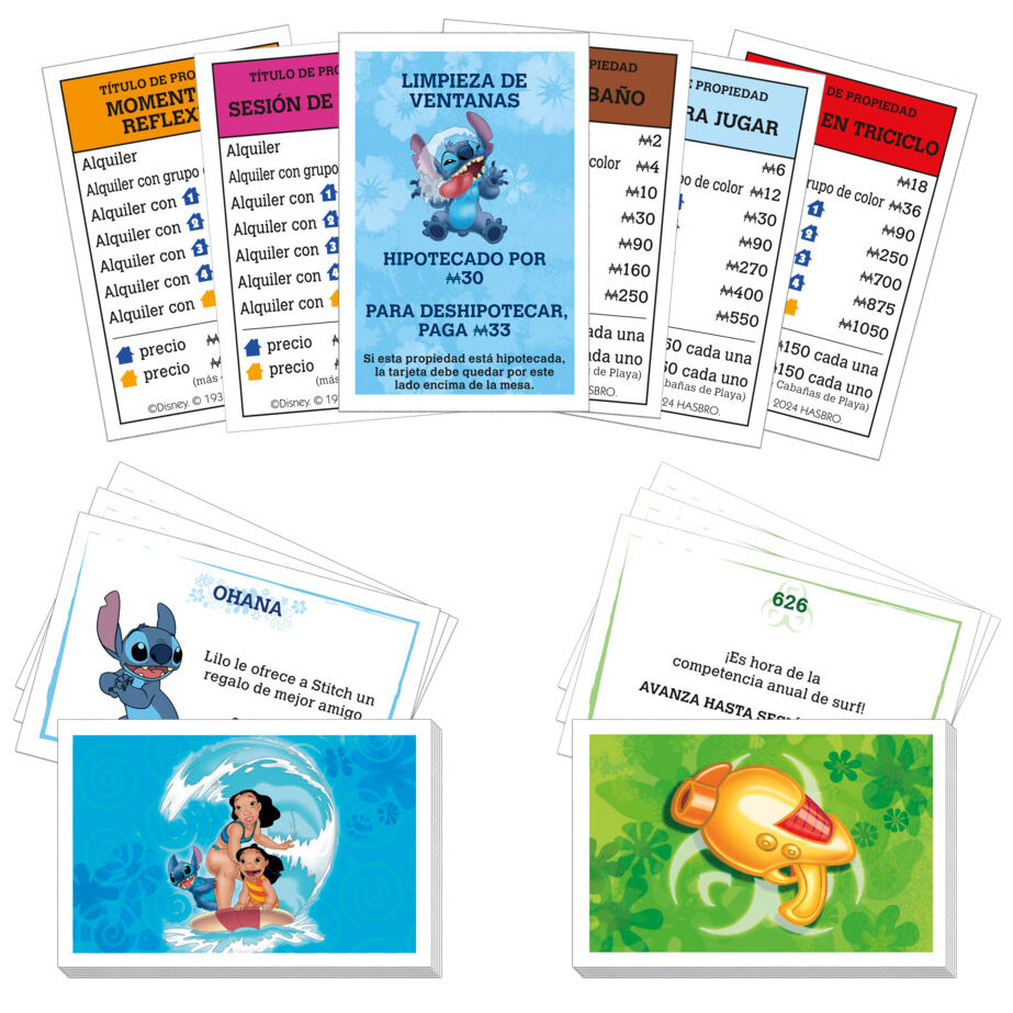 Juego Monopoly Stitch Disney