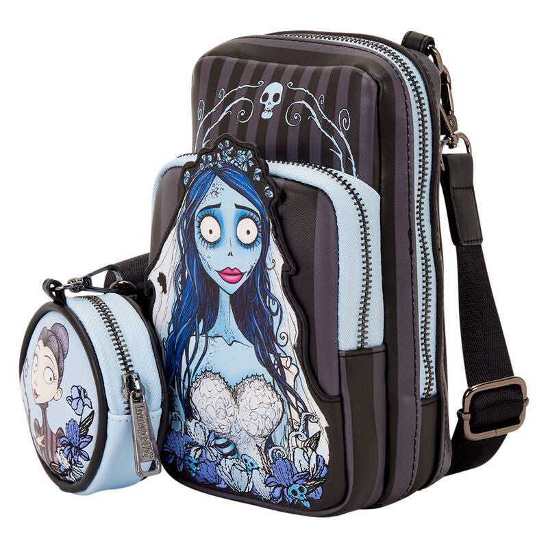 Bolso Bandolera + Monedero la Novia Cadaver Loungefly