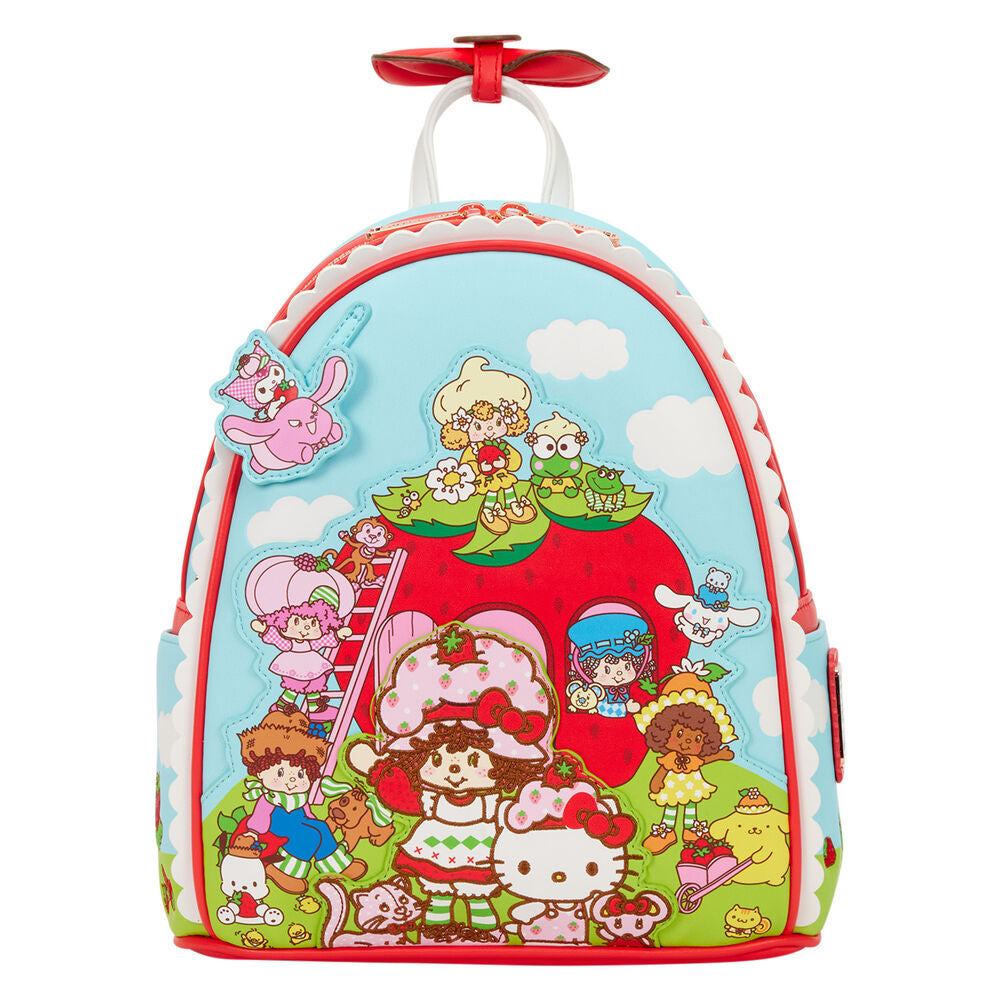 Mochila Shortcake Scented Hello Kitty & Friends x Strawberry Loungefly 26 cm Frikytopia