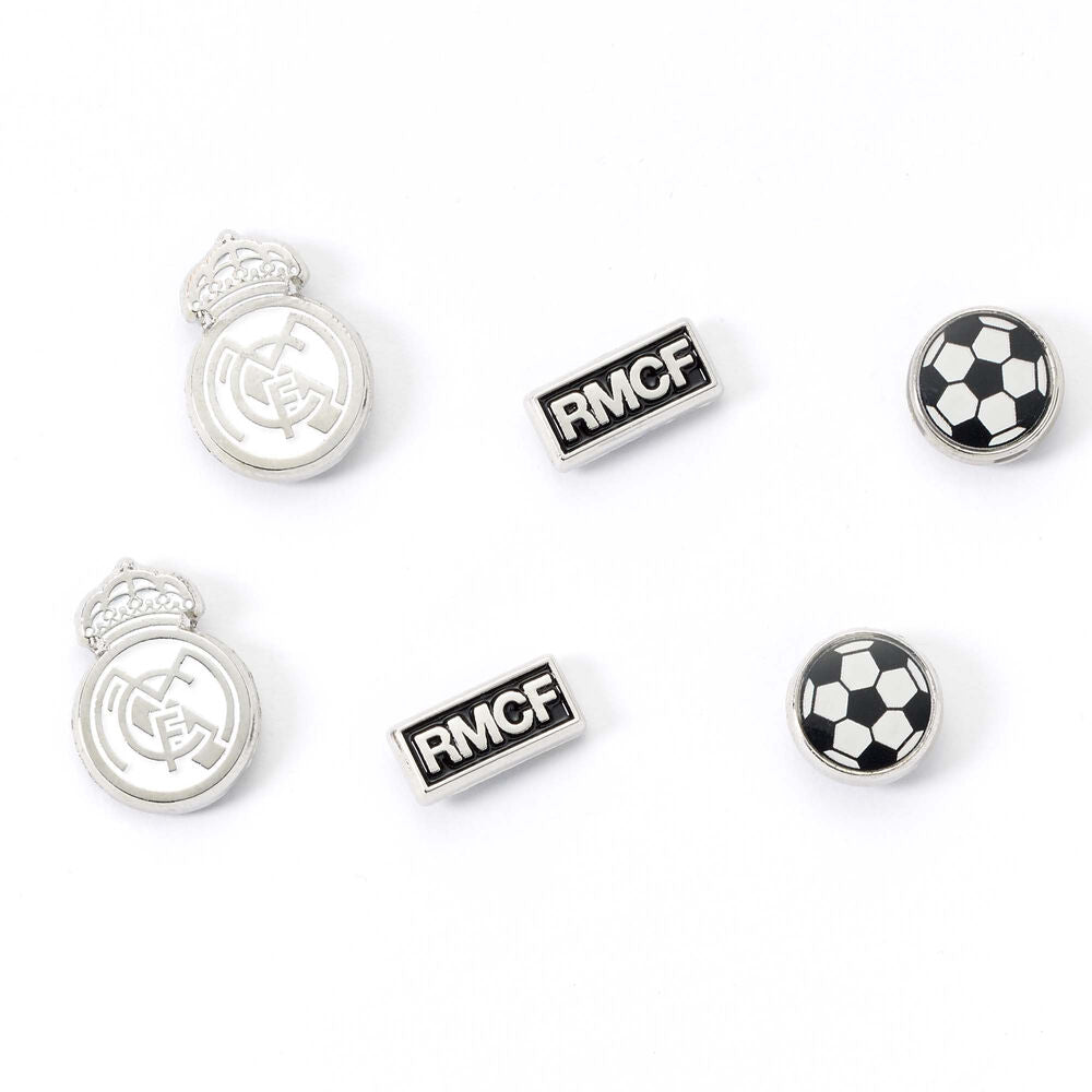 Set 3 Pares de Pendientes Real Madrid