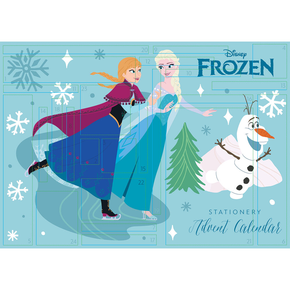 Calendario Adviento Frozen Disney Frikytopia