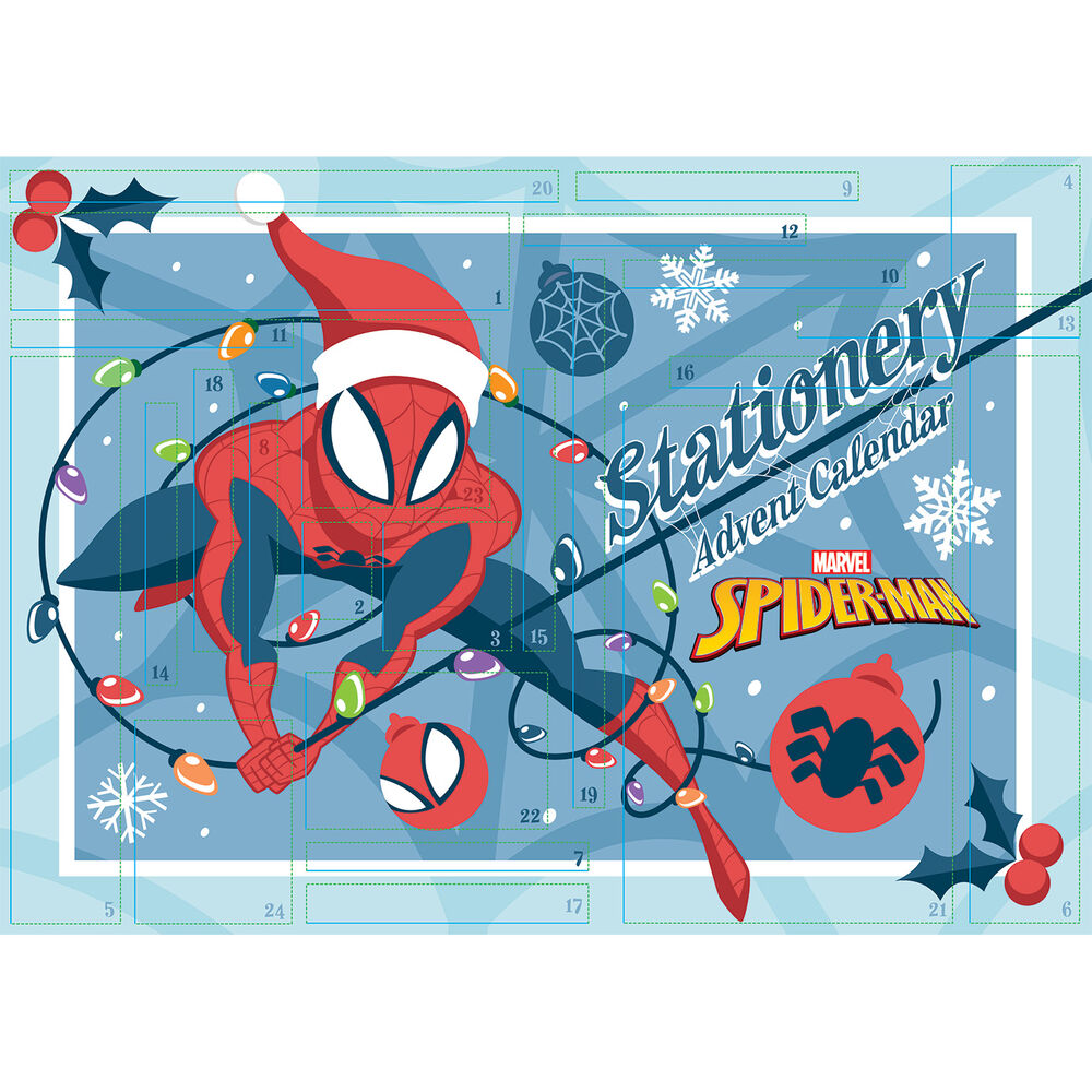 Calendario Adviento Spiderman Marvel Frikytopia