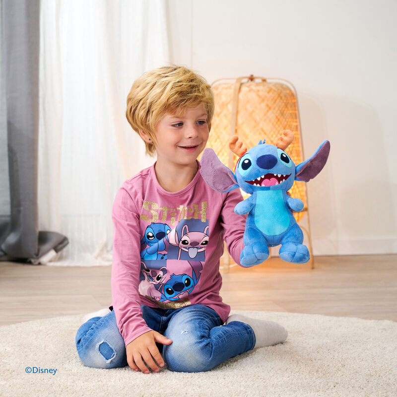 Peluche Stitch Reno Disney 25 cm