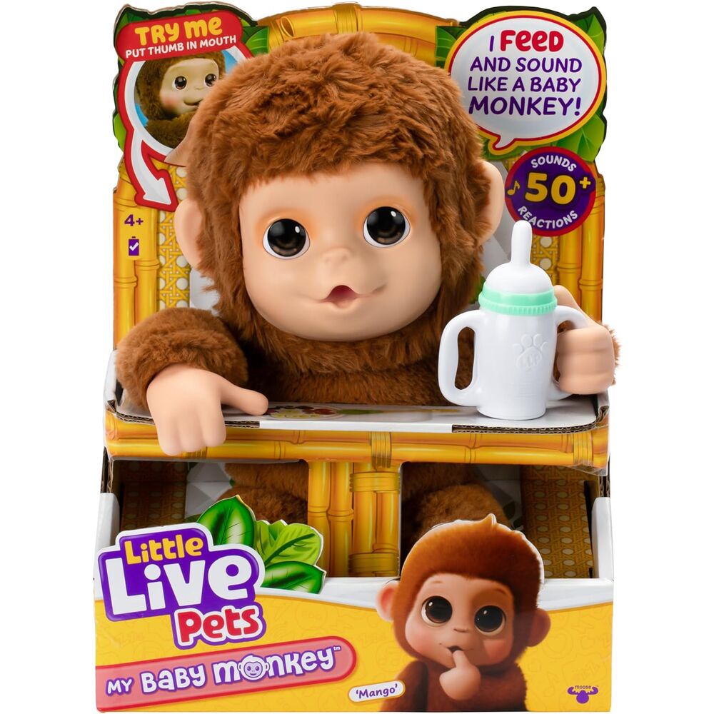 Mi Bebe Mono Little Live Pets Frikytopia