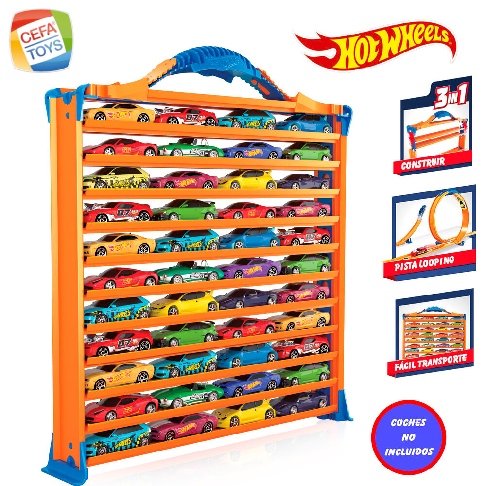 Maletin portacoches 3 en 1 Hot Wheels Frikytopia