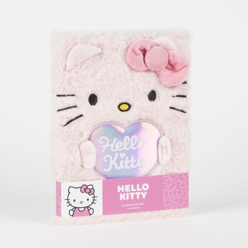 Cuaderno Peluche Hello Kitty