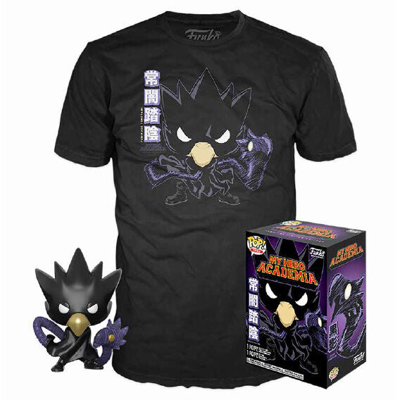 Set figura POP & Tee My Hero Academia Tokoyami Frikytopia