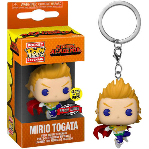 Llavero Pocket POP My Hero Academia Mirio Togata Exclusive Frikytopia