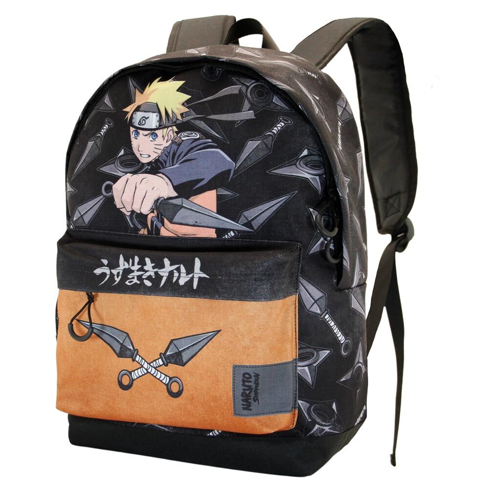 Mochila Uzumaki Naruto Shippuden 44cm Frikytopia