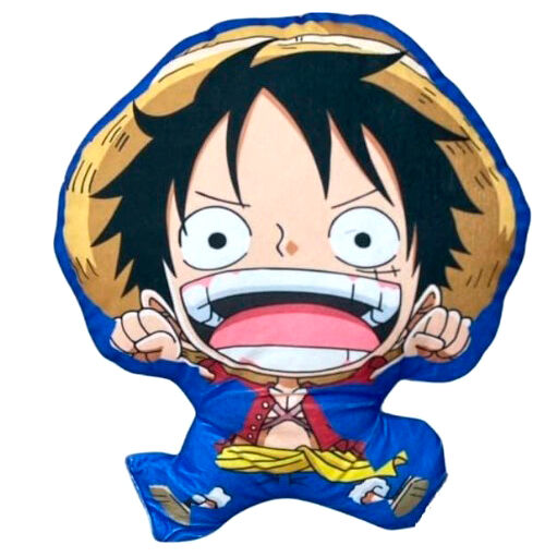 Cojin 3D D Luffy One Piece 35cm Frikytopia