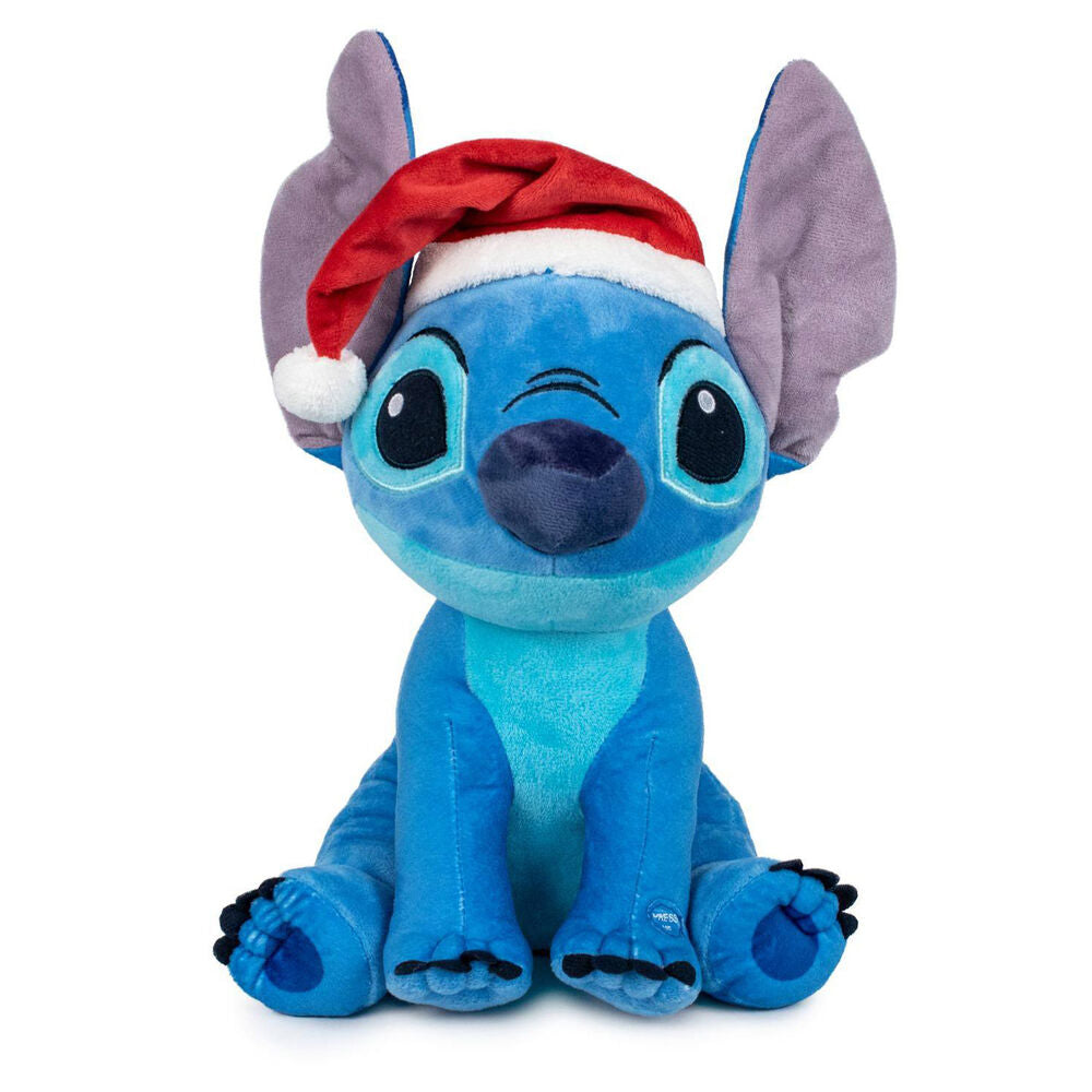 Peluche Stitch Christmas Disney Soft Sonido 26 cm