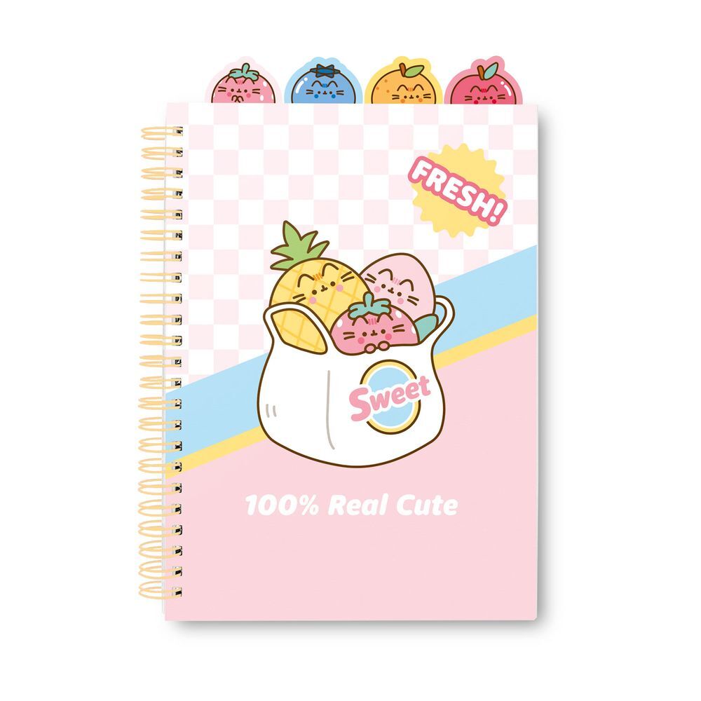 Cuaderno A5 Pusheen Fruits Frikytopia