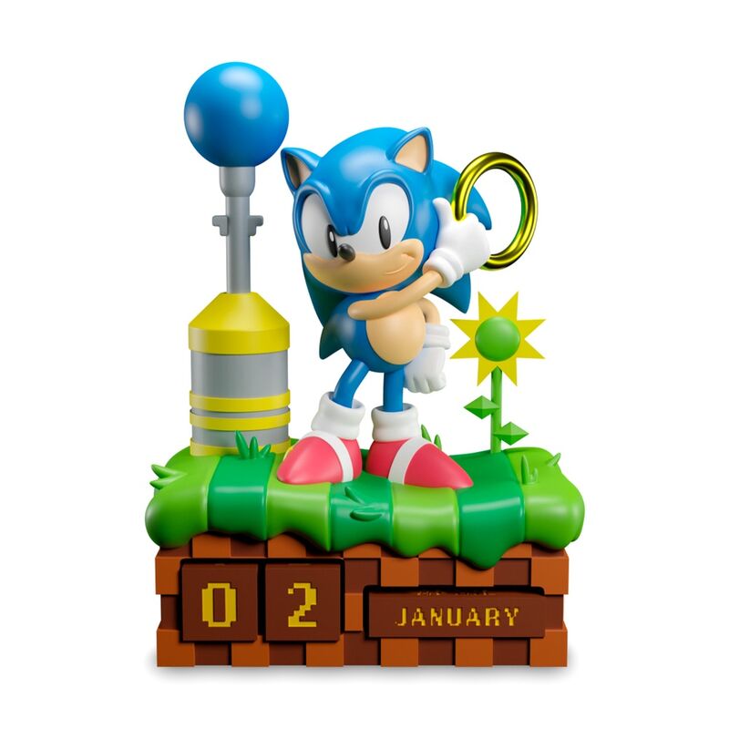 Calendario Perpetuo 3D Sonic the Hedgehog Frikytopia