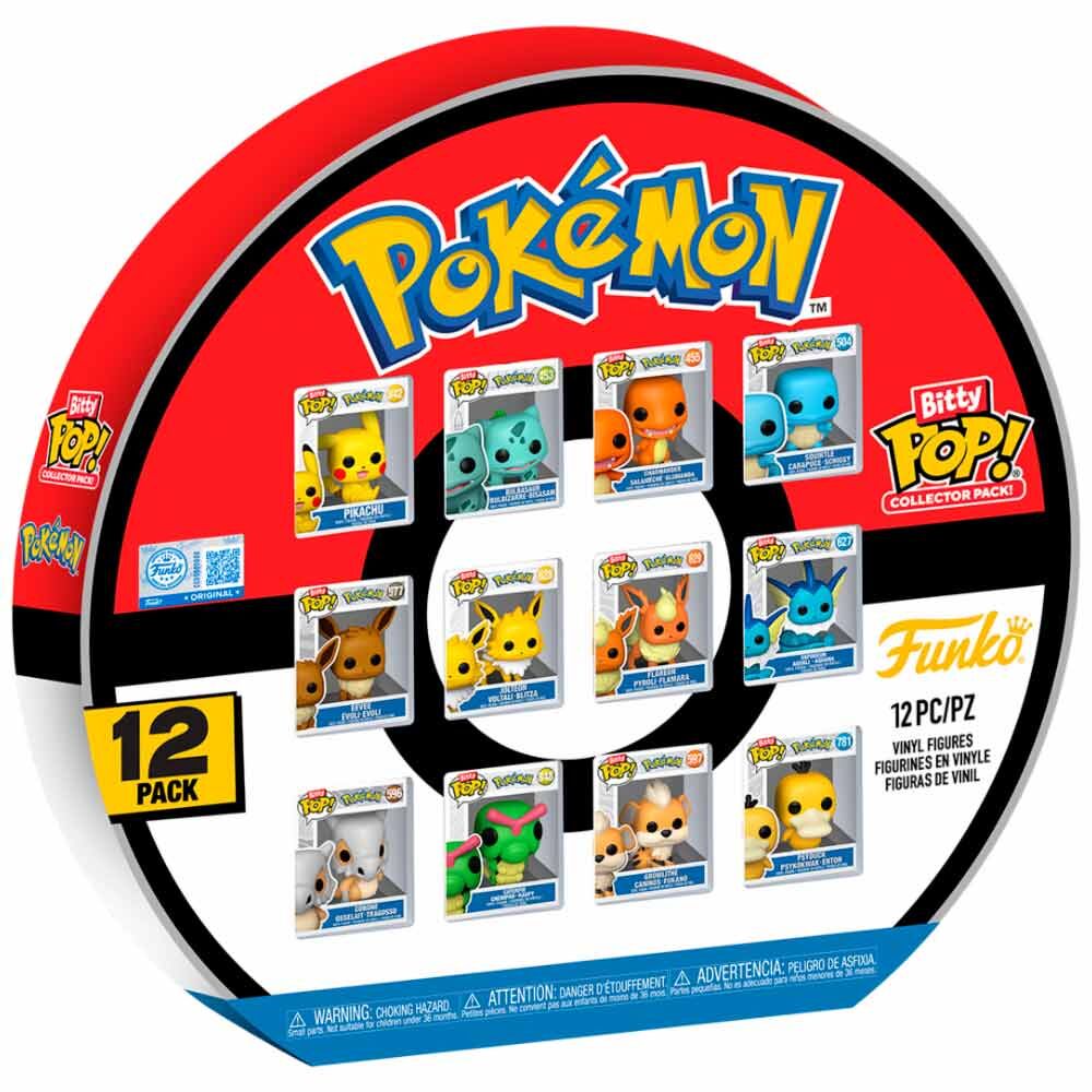 Figura Bitty POP Multipack Pokemon Frikytopia
