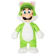 Peluche Luigi Felino Super Mario Nintendo 18 cm