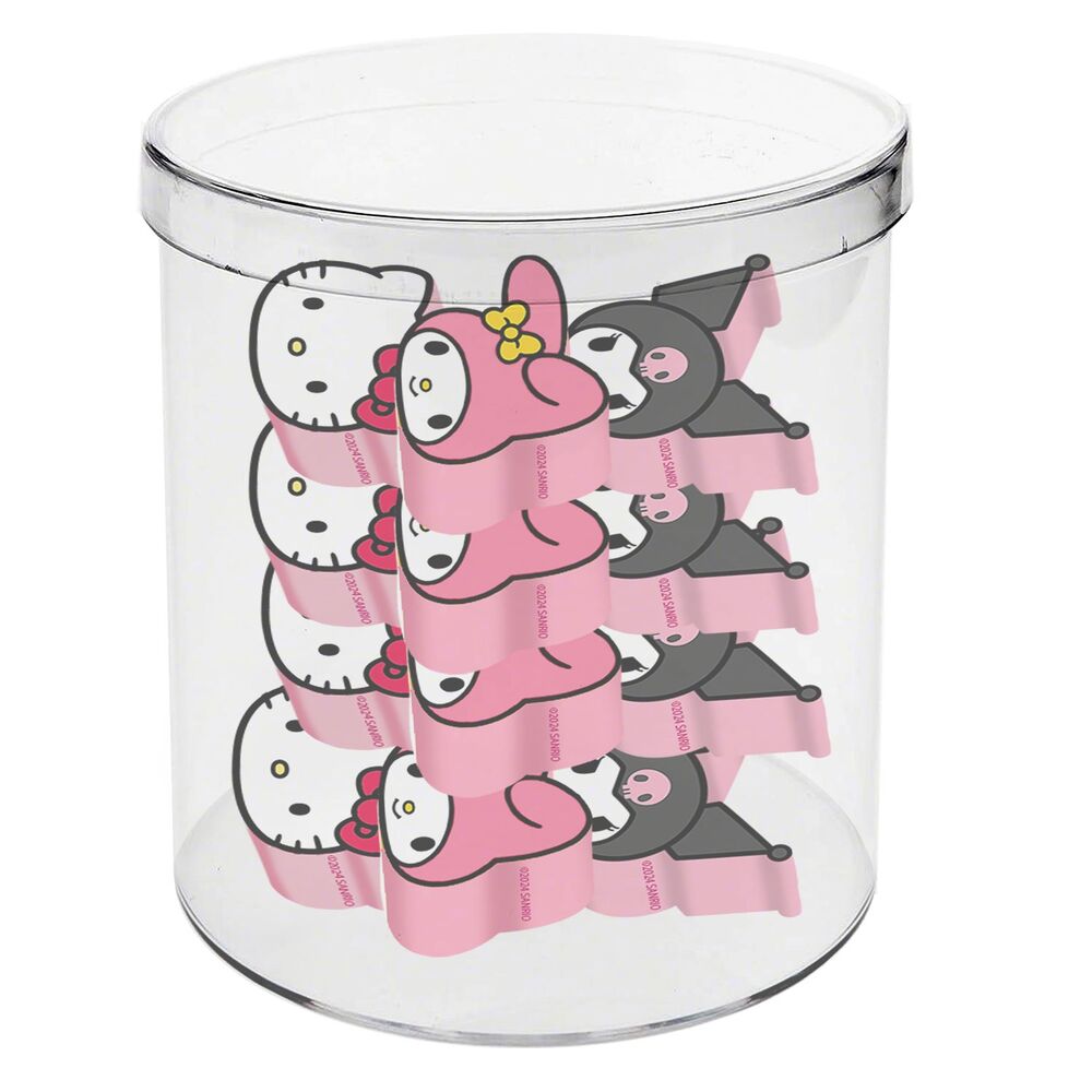 Cubo 12 Gomas Hello Kitty Frikytopia