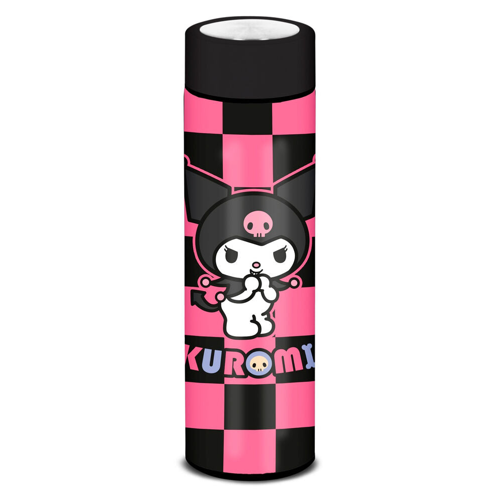 Botella acero inoxidable Chess Kuromi Hello Kitty and Friends 500ml Frikytopia