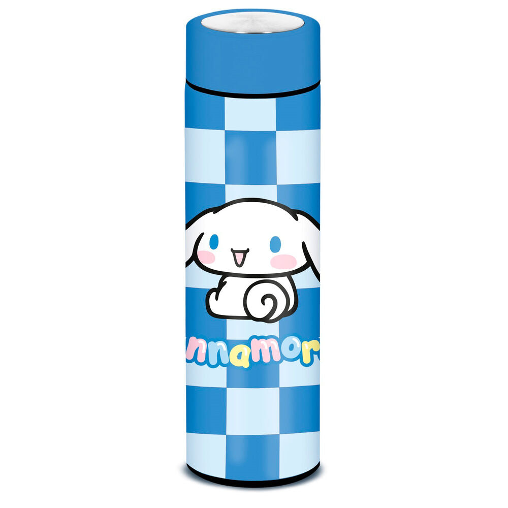 Botella acero inoxidable Cinnamoroll Hello Kitty and Friends 500ml Frikytopia