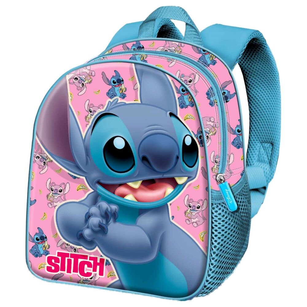 Mochila 3D Stitch Disney 30 cm