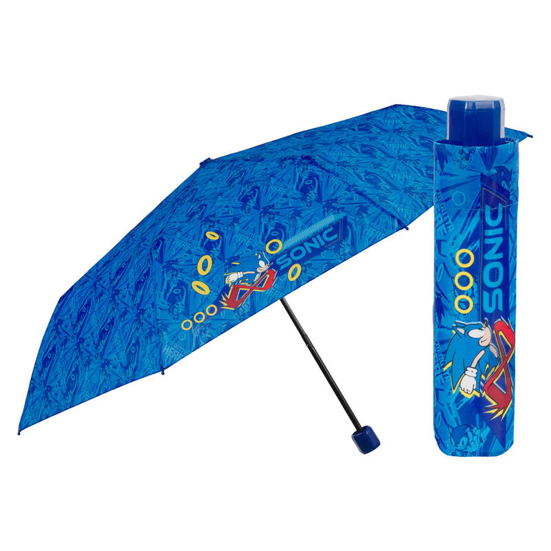 Paraguas Plegable Manual Sonic The Hedgehog 50 cm