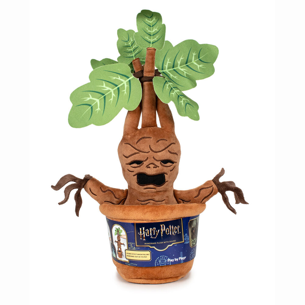 Peluche Mandragora Harry Potter 25 cm Sonido Frikytopia