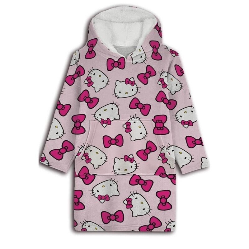 Bata sudadera oversize Hello Kitty infantil Frikytopia