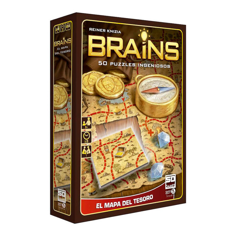 Juego BRAINS Mapa del Tesoro