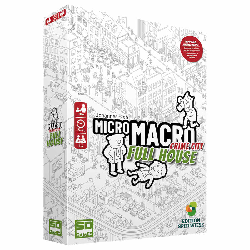 Juego de mesa Micro Macro Full house Frikytopia