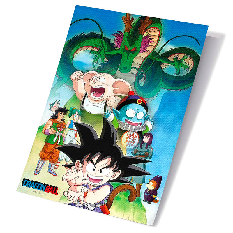 Poster 3D Shenron and Heroes Dragon Ball Super Frikytopia