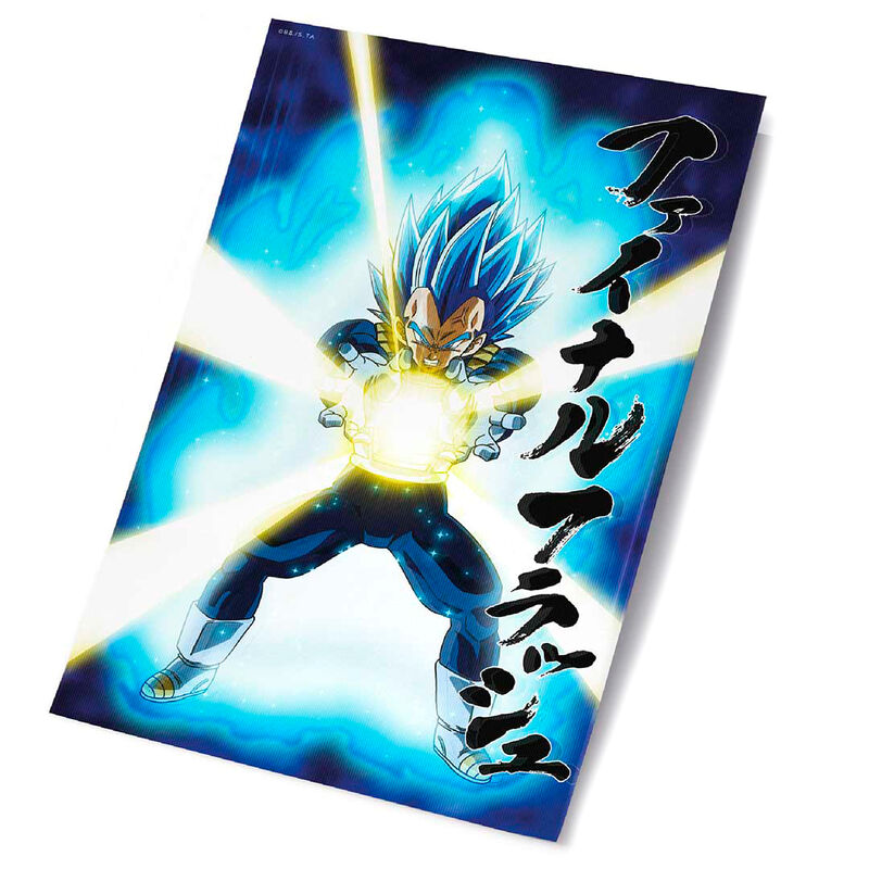 Poster 3D Universal Survival Vegeta Dragon Ball Super Frikytopia