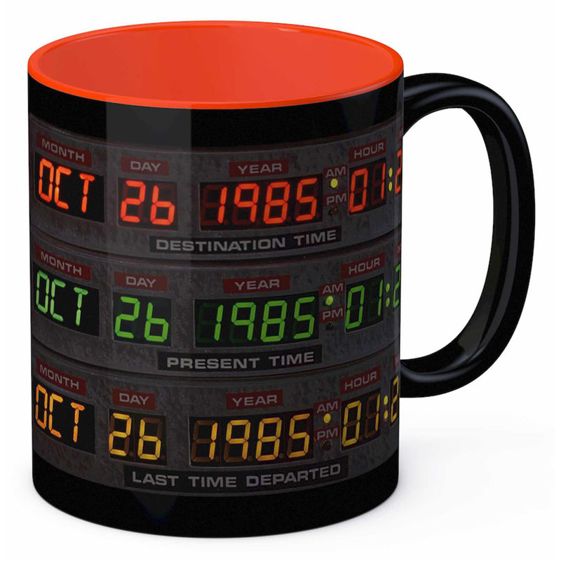 Taza Pantalla Delorean Regreso al Futuro Frikytopia