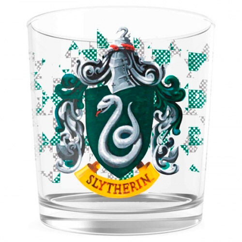 Vaso Cristal Logo Slytherin Harry Potter