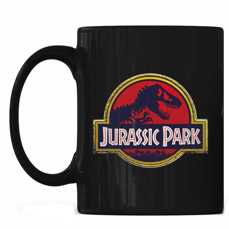 Taza Logo Jurassic Park Frikytopia